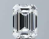 Lab-Grown 2.56 Carat Emerald Cut Diamond color D Clarity SI1 With GIA Certificate, precious stones, engagement diamonds