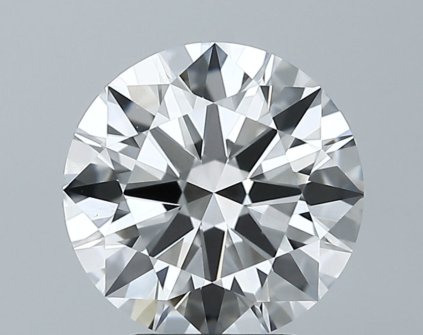 Lab-Grown 3.02 Carat Round Brilliant Diamond color E Clarity VS1 With GIA Certificate, precious stones, engagement diamonds