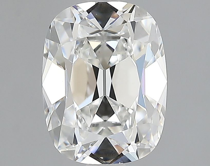 Lab-Grown 1.57 Carat Antique Cushion Cut Diamond color E Clarity VVS2, precious stones, engagement diamonds