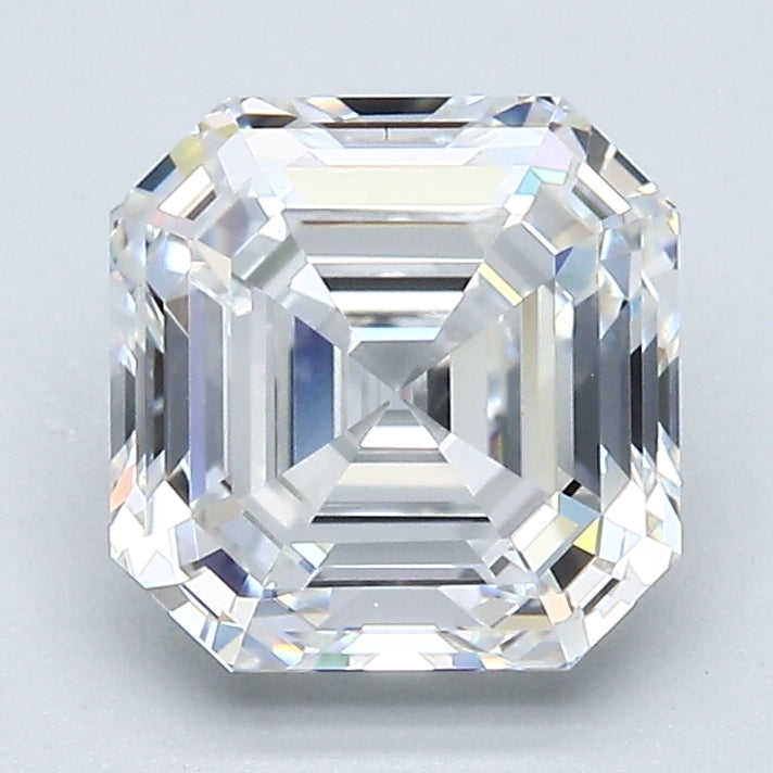 2.20 Carat Asscher Cut Natural Mined Diamond F Color VS1 Clarity With GIA Certificate, natural diamonds, precious stones, engagement diamonds
