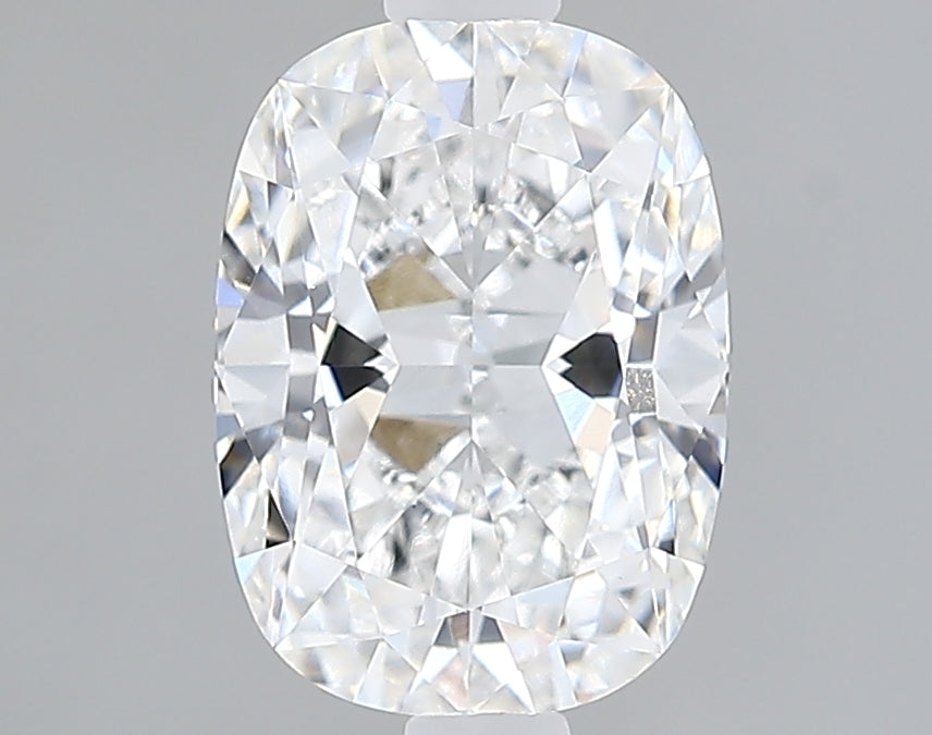 Lab-Grown 1.57 Carat Cushion Modified Brilliant Cut Diamond color E Clarity VS1 With GIA Certificate, precious stones, engagement diamonds