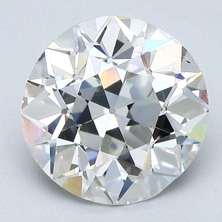 2.47 Carat Old European Cut Natural Mined Diamond J Color VS2 Clarity With GIA Certificate, natural diamonds, precious stones, engagement diamonds