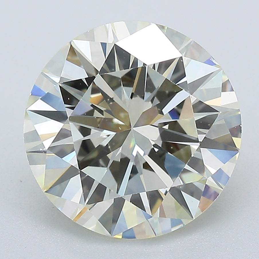 4.22 Carat Round Brilliant Natural Mined Diamond N Color VS2 Clarity With GIA Certificate, natural diamonds, precious stones, engagement diamonds