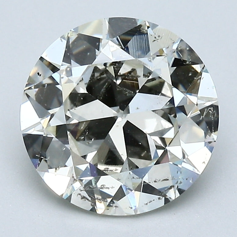 GIA Certified Premium 2.64 Carat Old European Cut Diamond Loose K-I1, natural diamonds, precious stones, engagement diamonds