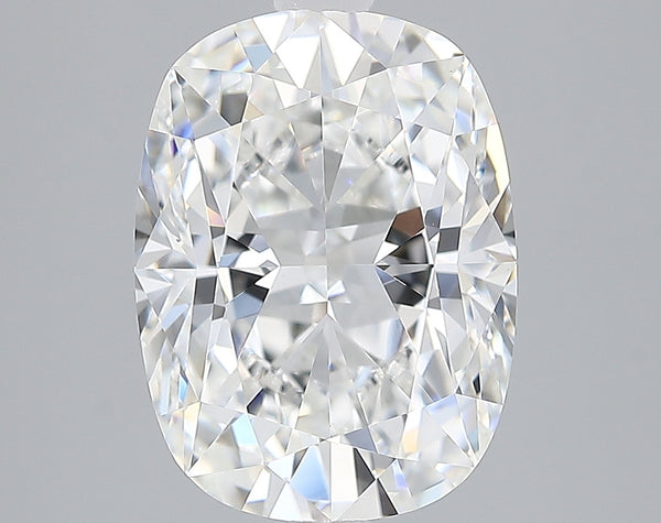 Lab-Grown 3.18 Carat Cushion Brilliant Diamond color E Clarity VVS2, precious stones, engagement diamonds