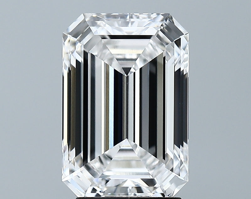 Lab-Grown 3.14 Carat Emerald Cut Diamond color F Clarity VS1 With GIA Certificate, precious stones, engagement diamonds