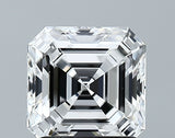 Lab-Grown 1.81 Carat Asscher Cut Diamond color E Clarity VVS2 With GIA Certificate, precious stones, engagement diamonds