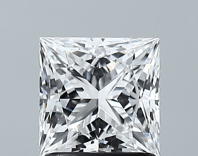 Lab-Grown 1.24 Carat Princess Cut Diamond color D Clarity VS1 With GIA Certificate, precious stones, engagement diamonds