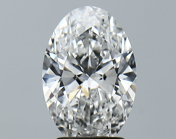 Lab-Grown 2.65 Carat Oval Shape Diamond color E Clarity VS1, precious stones, engagement diamonds