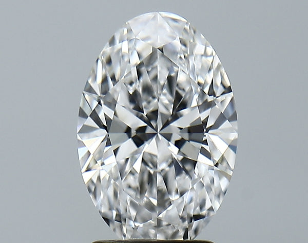 Lab-Grown 2.10 Carat Oval Shape Diamond color D Clarity VS1 With GIA Certificate, precious stones, engagement diamonds