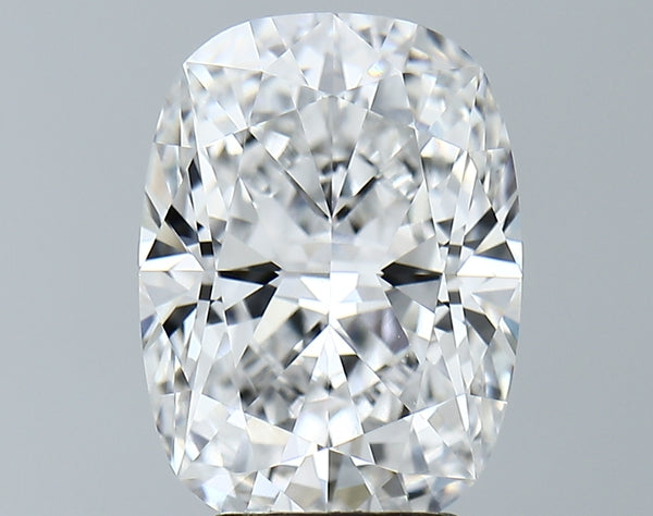 Lab-Grown 4.68 Carat Cushion Brilliant Diamond color D Clarity VVS2 With GIA Certificate, precious stones, engagement diamonds