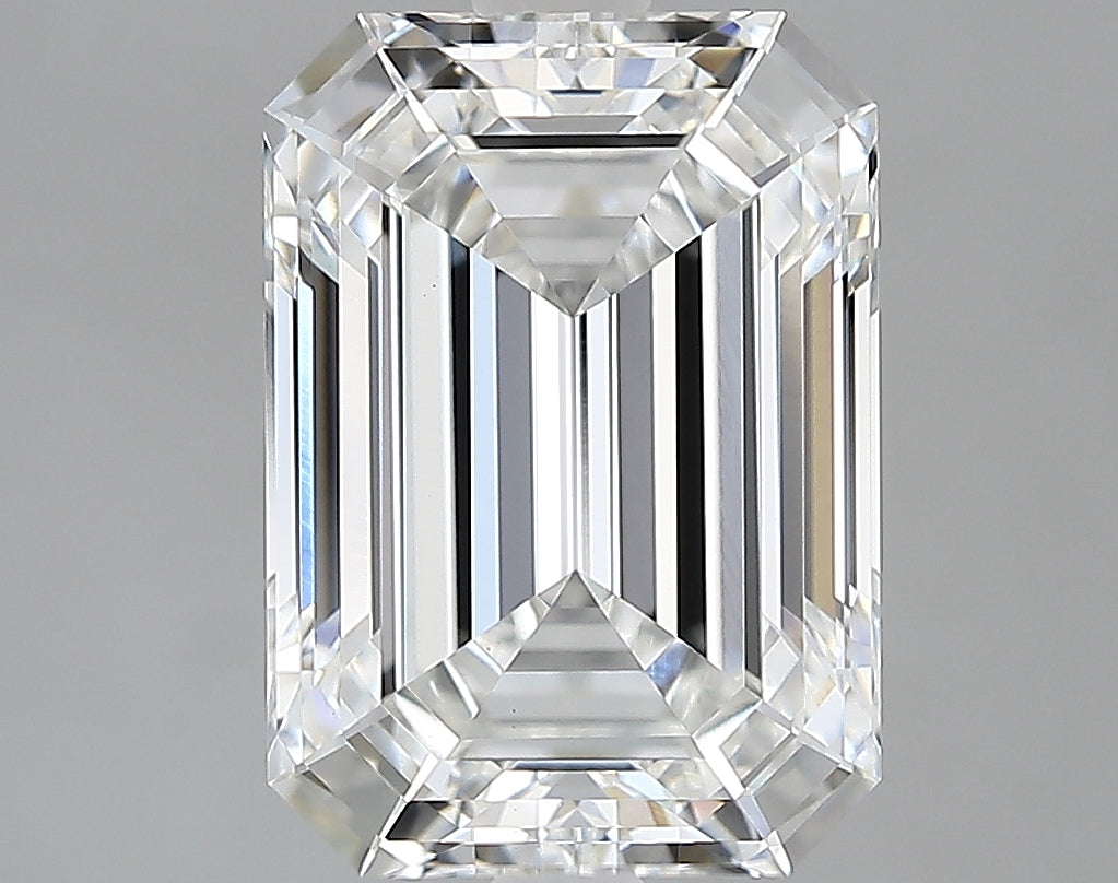 Lab-Grown 3.13 Carat Emerald Cut Diamond color E Clarity VVS2, precious stones, engagement diamonds