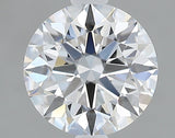 Lab-Grown 1.53 Carat Round Brilliant Diamond color D Clarity VVS1, precious stones, engagement diamonds