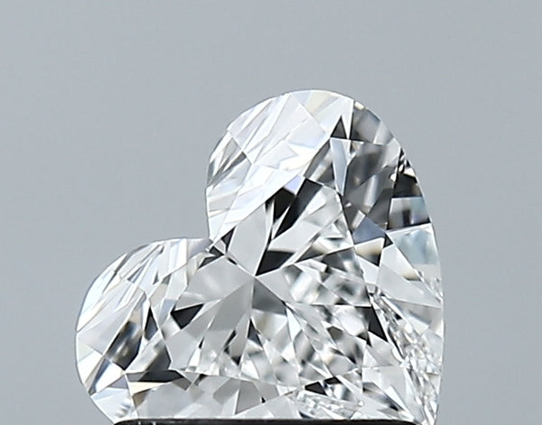 Lab-Grown 1.14 Carat Heart Shape Diamond color E Clarity VVS2 With GIA Certificate, precious stones, engagement diamonds