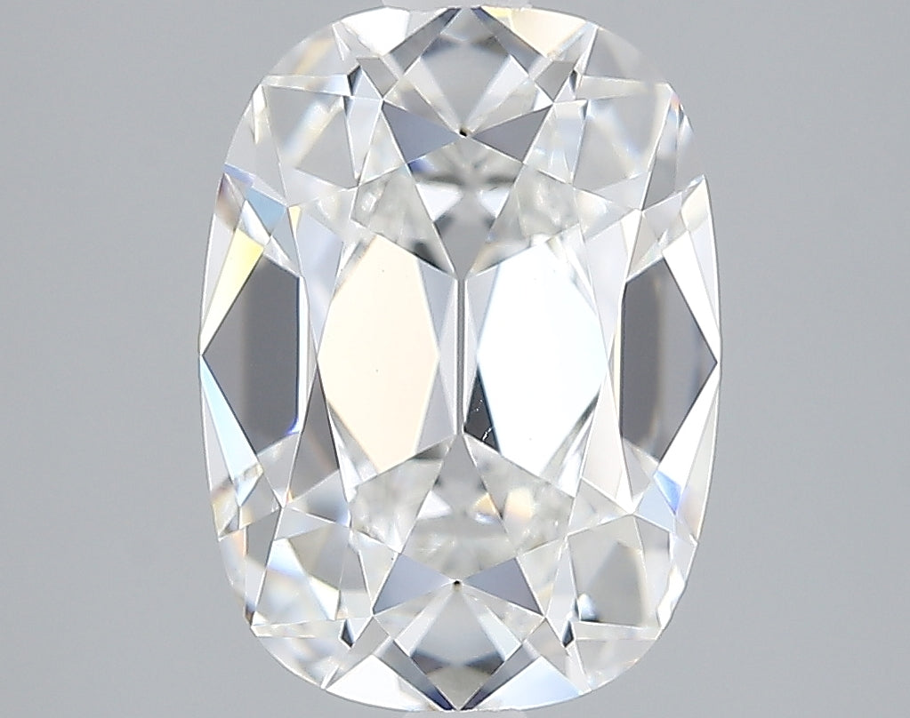 Lab-Grown 2.74 Carat Antique Cushion Cut Diamond color E Clarity VVS2, precious stones, engagement diamonds