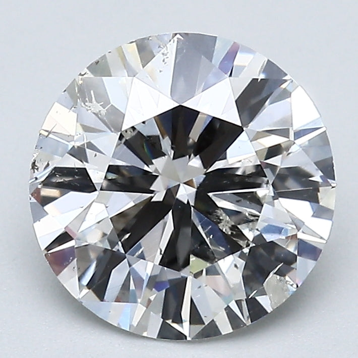 2.29 Carat Round Brilliant Natural Mined Diamond G Color I1 Clarity With GIA Certificate, natural diamonds, precious stones, engagement diamonds