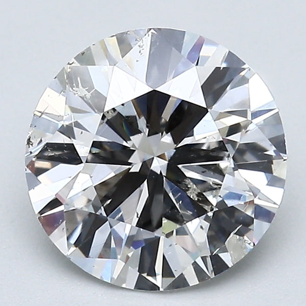 2.29 Carat Round Brilliant Natural Mined Diamond G Color I1 Clarity With GIA Certificate, natural diamonds, precious stones, engagement diamonds