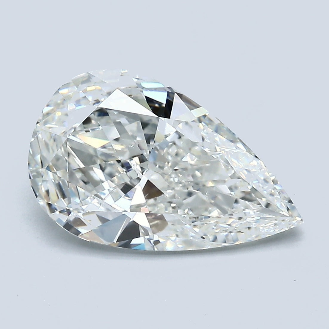3.01 Carat Pear Shape Diamond GIA Certified H-SI2 Loose , natural diamonds, precious stones, engagement diamonds