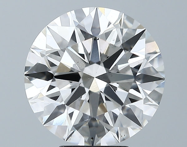 Lab-Grown 5.04 Carat Round Brilliant Diamond color H Clarity SI1 With GIA Certificate, precious stones, engagement diamonds