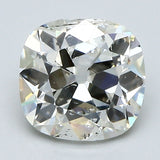 1.96 Carat Old Miner Cut Diamond color K Clarity I1, natural diamonds, precious stones, engagement diamonds