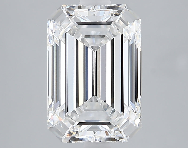 Lab-Grown 3.09 Carat Emerald Cut Diamond color E Clarity VS1 With GIA Certificate, precious stones, engagement diamonds