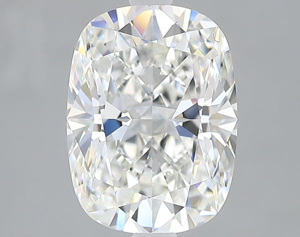 Lab-Grown 2.21 Carat Cushion Modified Brilliant Cut Diamond color F Clarity VVS1, precious stones, engagement diamonds