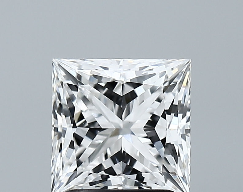 Lab-Grown 1.88 Carat Princess Cut Diamond color E Clarity VVS2 With GIA Certificate, precious stones, engagement diamonds