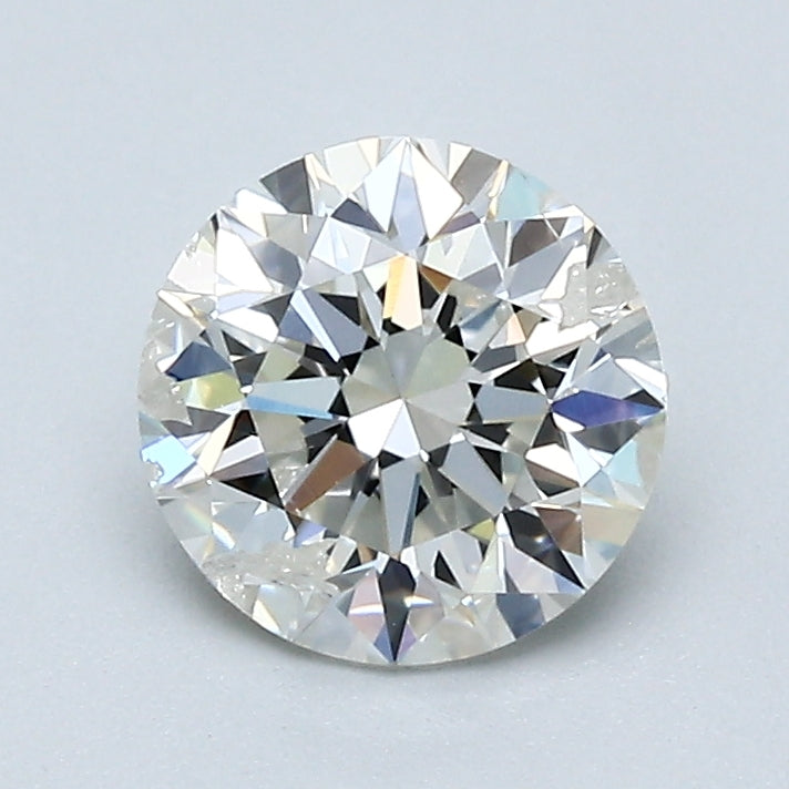 1.13 Carat Round Brilliant Natural Mined Diamond J Color I2 Clarity With GIA Certificate, natural diamonds, precious stones, engagement diamonds