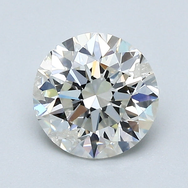 1.13 Carat Round Brilliant Natural Mined Diamond J Color I2 Clarity With GIA Certificate, natural diamonds, precious stones, engagement diamonds