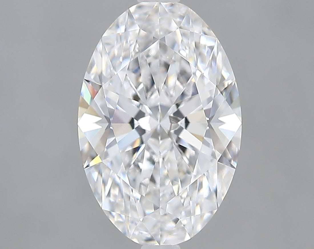 Lab-Grown 2.21 Carat Oval Shape Diamond color D Clarity VVS2 With GIA Certificate, precious stones, engagement diamonds