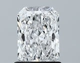 Lab-Grown 1.01 Carat Radiant Cut Diamond color D Clarity IF With GIA Certificate, precious stones, engagement diamonds