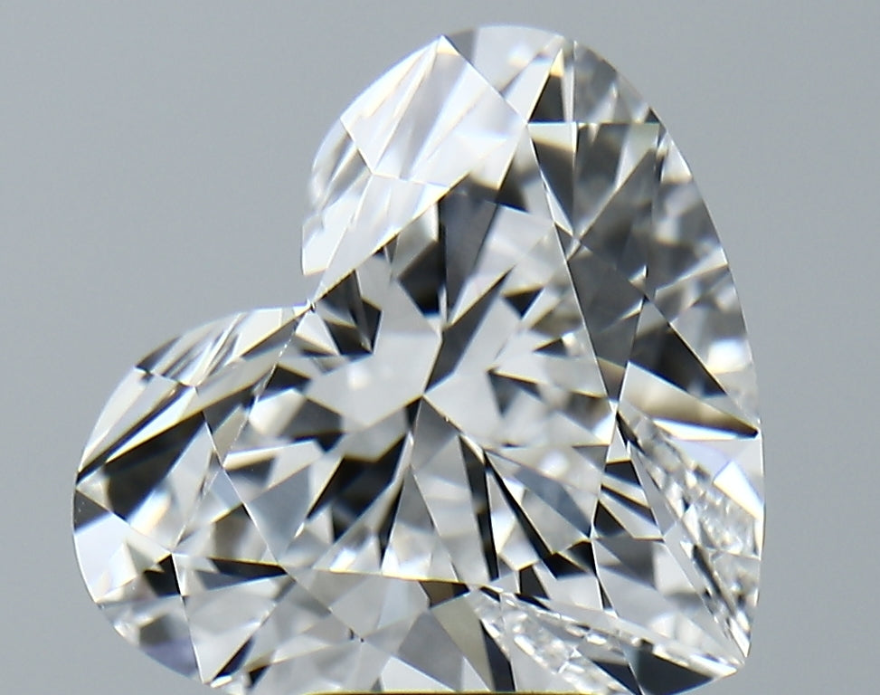 Lab-Grown 5.41 Carat Heart Shape Diamond color F Clarity VVS2 With GIA Certificate, precious stones, engagement diamonds