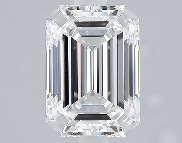 Lab-Grown 2.02 Carat Emerald Cut Diamond color D Clarity VS1 With GIA Certificate, precious stones, engagement diamonds
