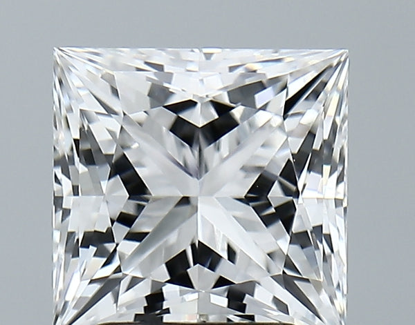 Lab-Grown 3.12 Carat Princess Cut Diamond color D Clarity VVS2 With GIA Certificate, precious stones, engagement diamonds