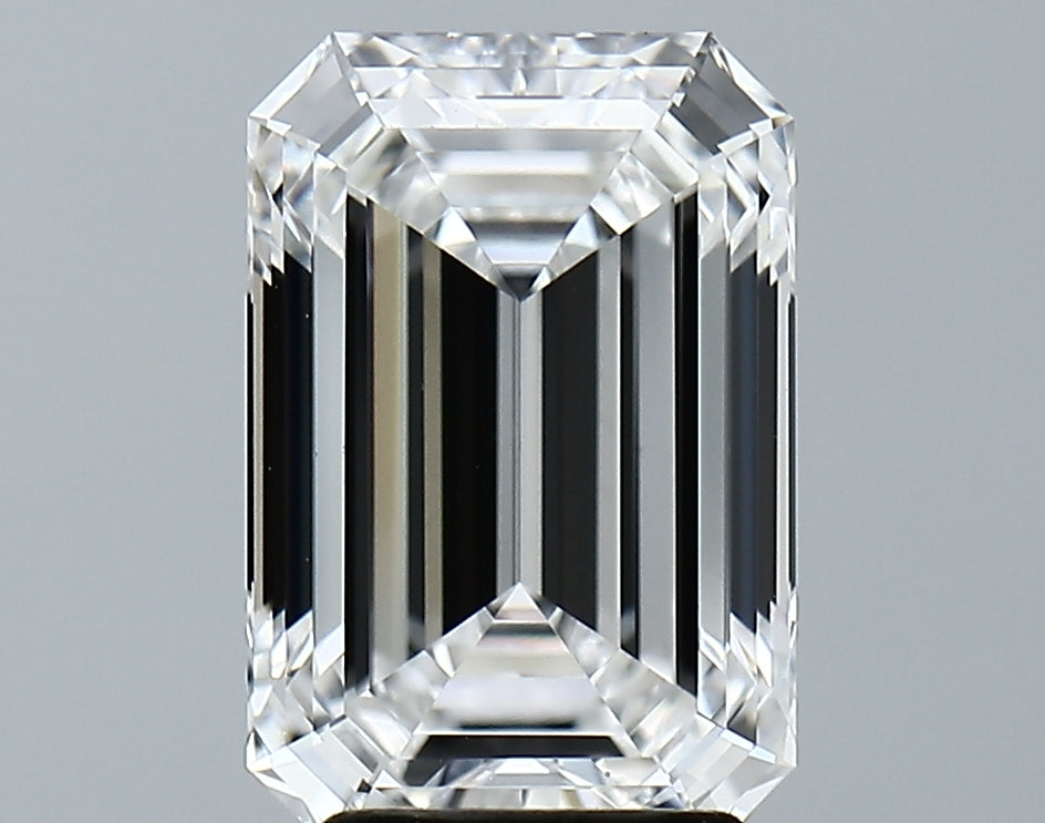 Lab-Grown 3.75 Carat Emerald Cut Diamond color E Clarity VVS2 With GIA Certificate, precious stones, engagement diamonds
