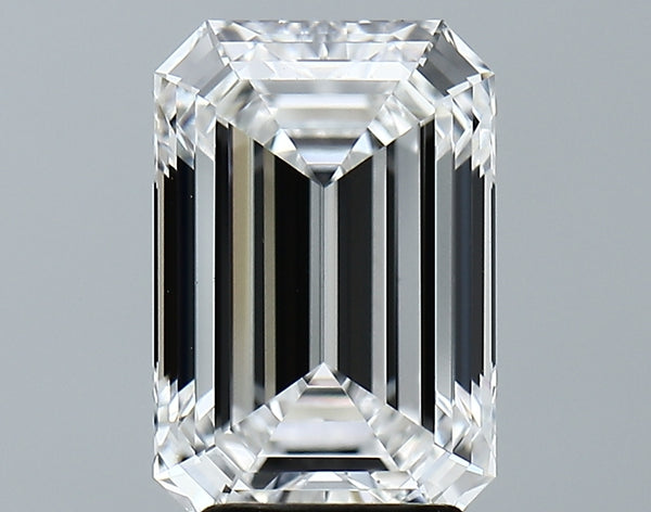 Lab-Grown 3.75 Carat Emerald Cut Diamond color E Clarity VVS2 With GIA Certificate, precious stones, engagement diamonds