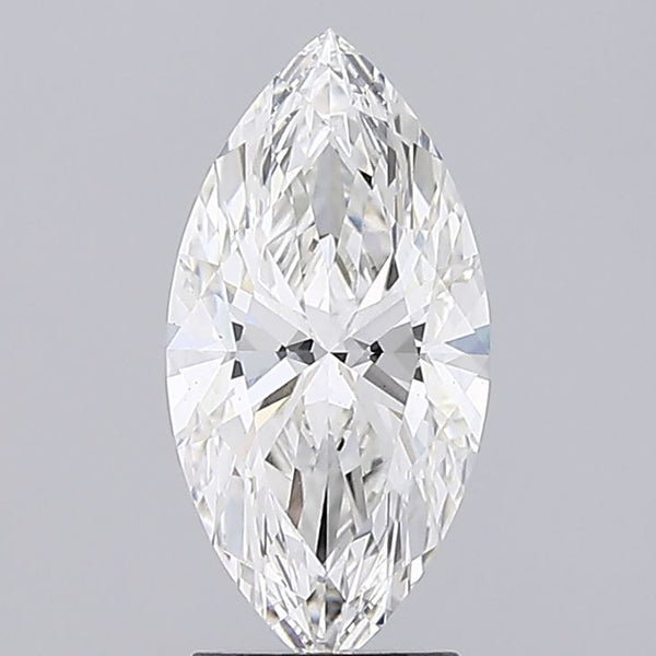 Lab-Grown 2.36 Carat Marquis Shape Diamond color G Clarity VS2 With GIA Certificate, precious stones, engagement diamonds