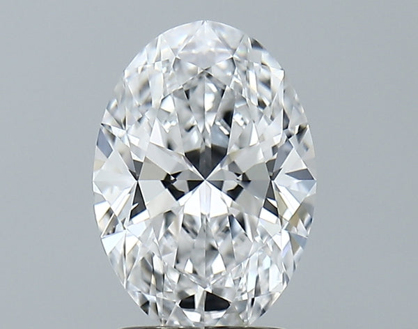 Lab-Grown 1.58 Carat Oval Shape Diamond color D Clarity VVS2 With GIA Certificate, precious stones, engagement diamonds
