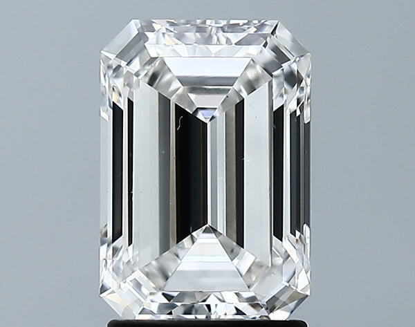 Lab-Grown 2.21 Carat Emerald Cut Diamond color F Clarity VS1 With GIA Certificate, precious stones, engagement diamonds