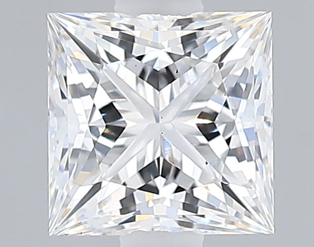 Lab-Grown 1.28 Carat Princess Cut Diamond color E Clarity VS2 With GIA Certificate, precious stones, engagement diamonds