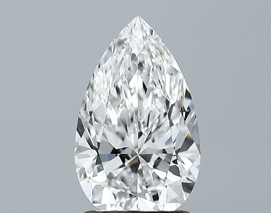 Lab-Grown 1.54 Carat Pear Shape Diamond color E Clarity VVS2, precious stones, engagement diamonds