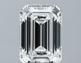 Lab-Grown 3.79 Carat Emerald Cut Diamond color E Clarity VS2, precious stones, engagement diamonds