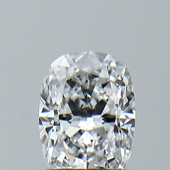 Lab-Grown 1.06 Carat Cushion Brilliant Diamond color D Clarity VVS2, precious stones, engagement diamonds