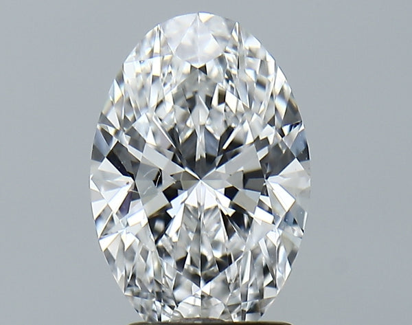Lab-Grown 2.18 Carat Oval Shape Diamond color E Clarity VVS2 With GIA Certificate, precious stones, engagement diamonds