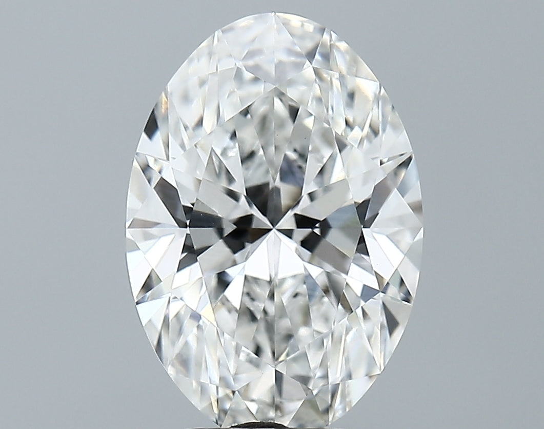 Lab-Grown 3.61 Carat Oval Shape Diamond color E Clarity VVS2, precious stones, engagement diamonds