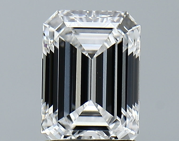 Lab-Grown 2.04 Carat Emerald Cut Diamond color D Clarity VS1 With GIA Certificate, precious stones, engagement diamonds