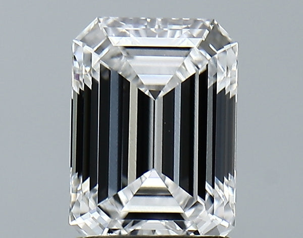 Lab-Grown 2.04 Carat Emerald Cut Diamond color D Clarity VS1 With GIA Certificate, precious stones, engagement diamonds