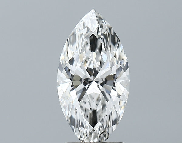 Lab-Grown 1.61 Carat Marquis Shape Diamond color E Clarity VVS2, precious stones, engagement diamonds