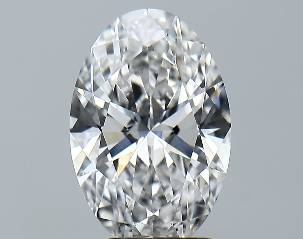 Lab-Grown 2.83 Carat Oval Shape Diamond color E Clarity VVS2 With GIA Certificate, precious stones, engagement diamonds