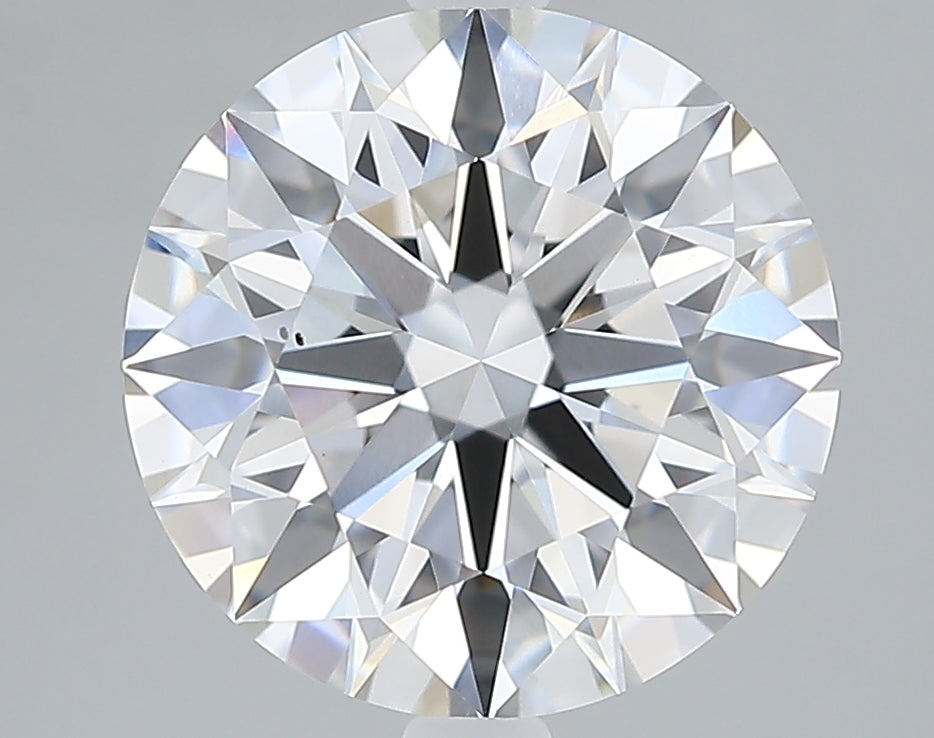 Lab-Grown 3.15 Carat Round Brilliant Diamond color E Clarity VS2 With GIA Certificate, precious stones, engagement diamonds